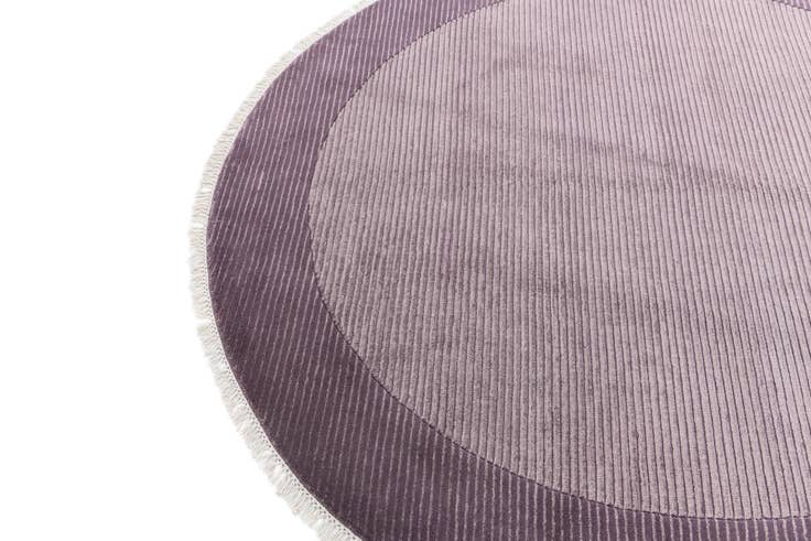 Detail image of 6' 5 x 6' 5 Hand Knotted Darya Wool Round Rug