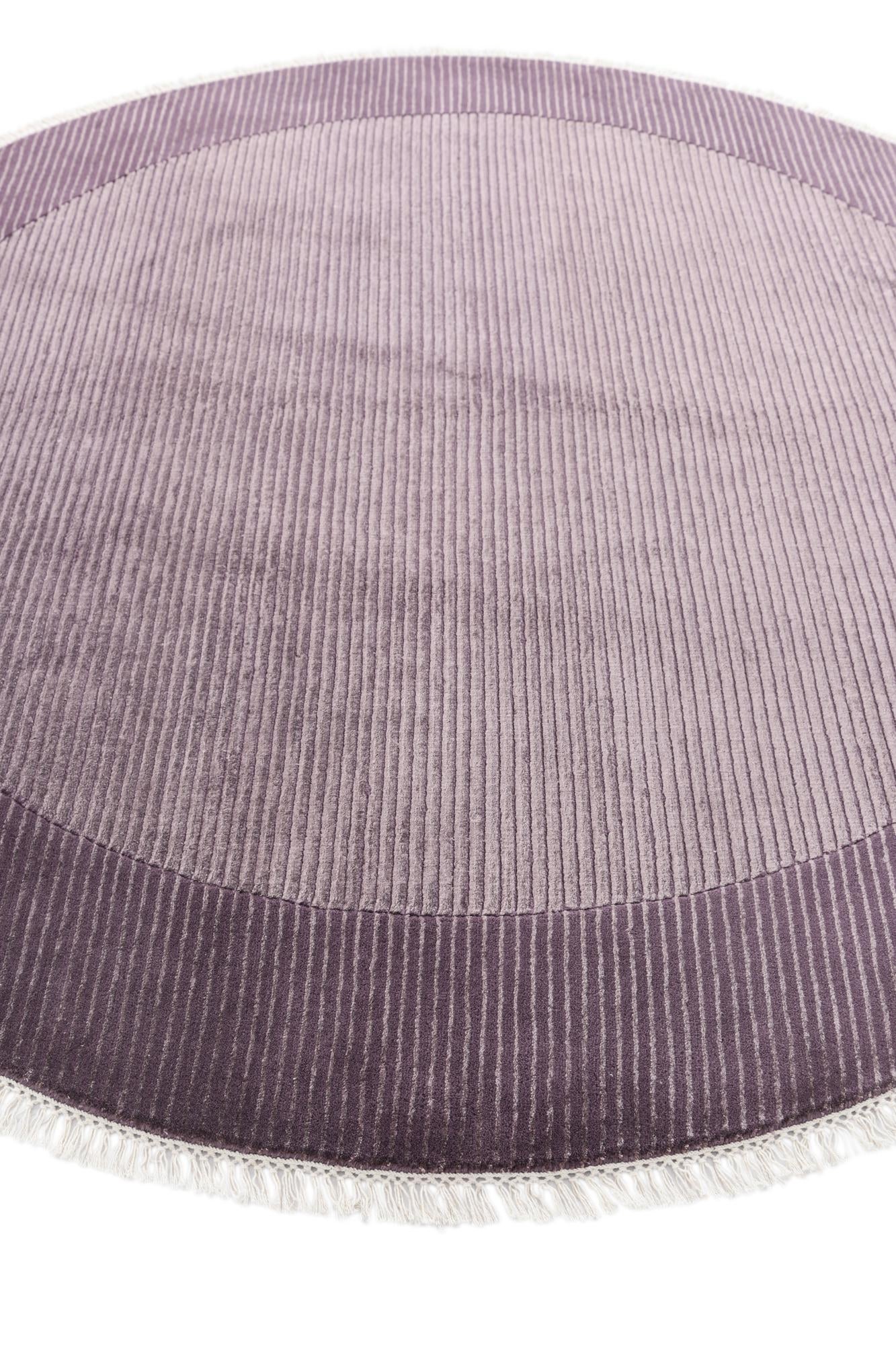 6' 5 x 6' 5 Hand Knotted Darya Wool Round Rug