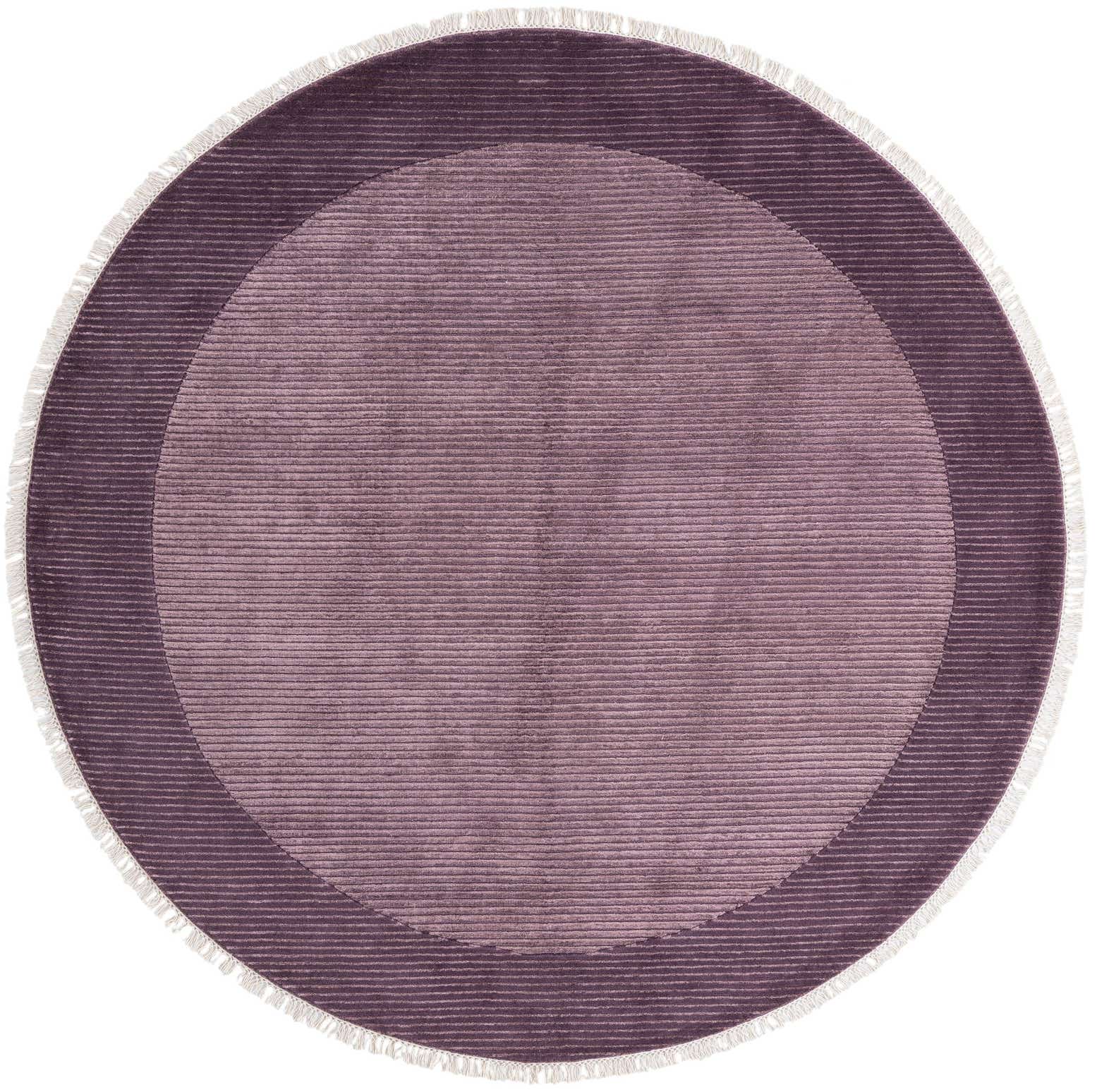 6' 5 x 6' 5 Hand Knotted Darya Wool Round Rug