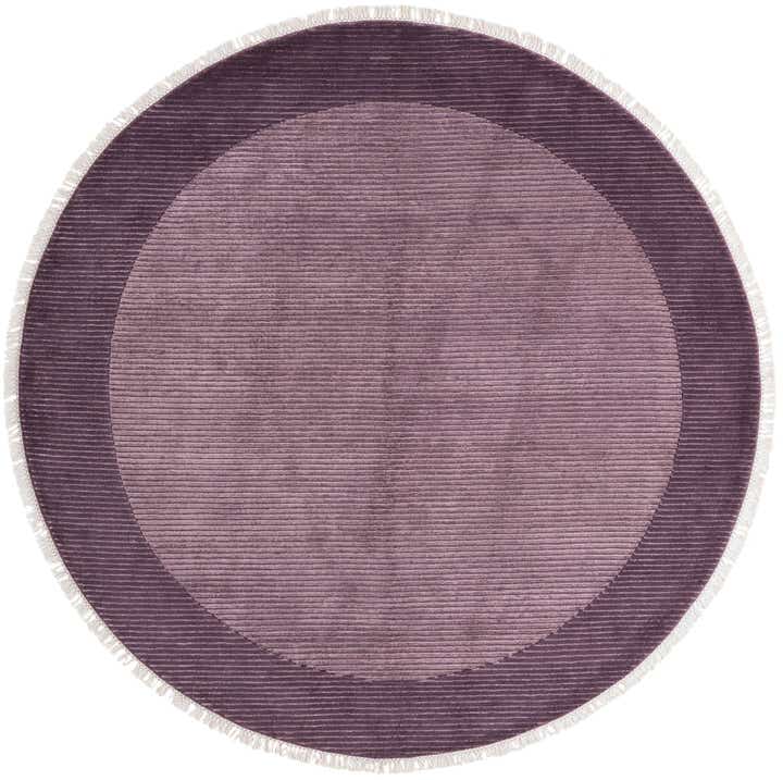 6' 5 x 6' 5 Hand Knotted Darya Wool Round Rug