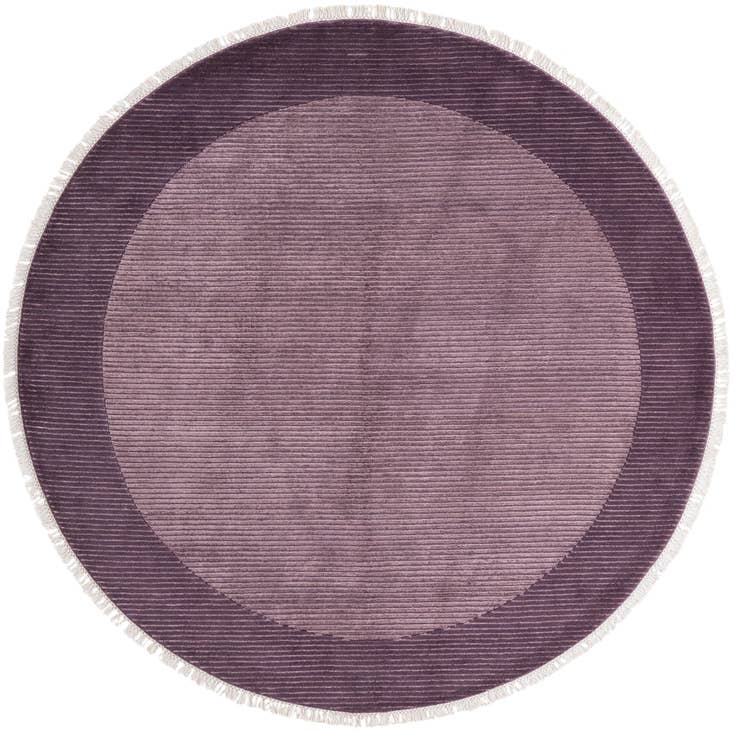 Detail image of 6' 5 x 6' 5 Hand Knotted Darya Wool Round Rug