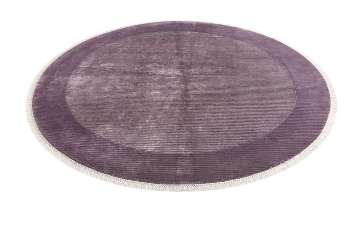 6' 9 x 6' 9 Hand Knotted Darya Wool Round Rug