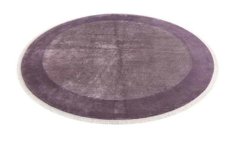 Detail image of 6' 9 x 6' 9 Hand Knotted Darya Wool Round Rug