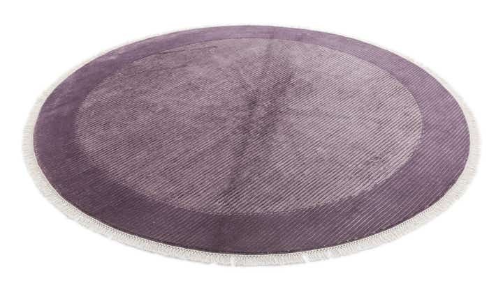 6' 7 x 6' 7 Hand Knotted Darya Wool Round Rug