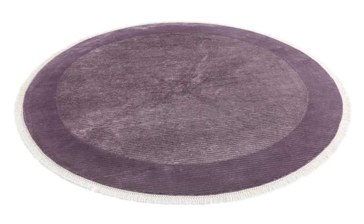 6' 7 x 6' 7 Hand Knotted Darya Wool Round Rug