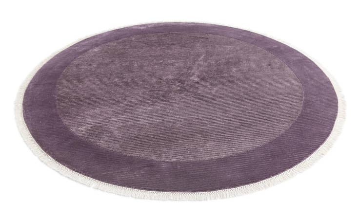Detail image of 6' 7 x 6' 7 Hand Knotted Darya Wool Round Rug