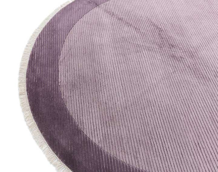 6' 7 x 6' 7 Hand Knotted Darya Wool Round Rug
