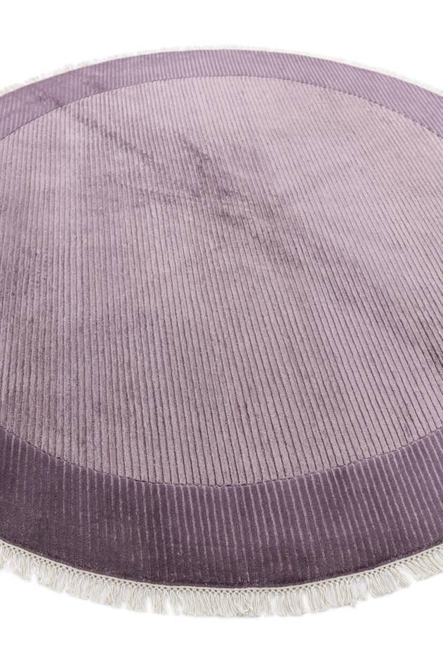 Detail image of 6' 7 x 6' 7 Hand Knotted Darya Wool Round Rug