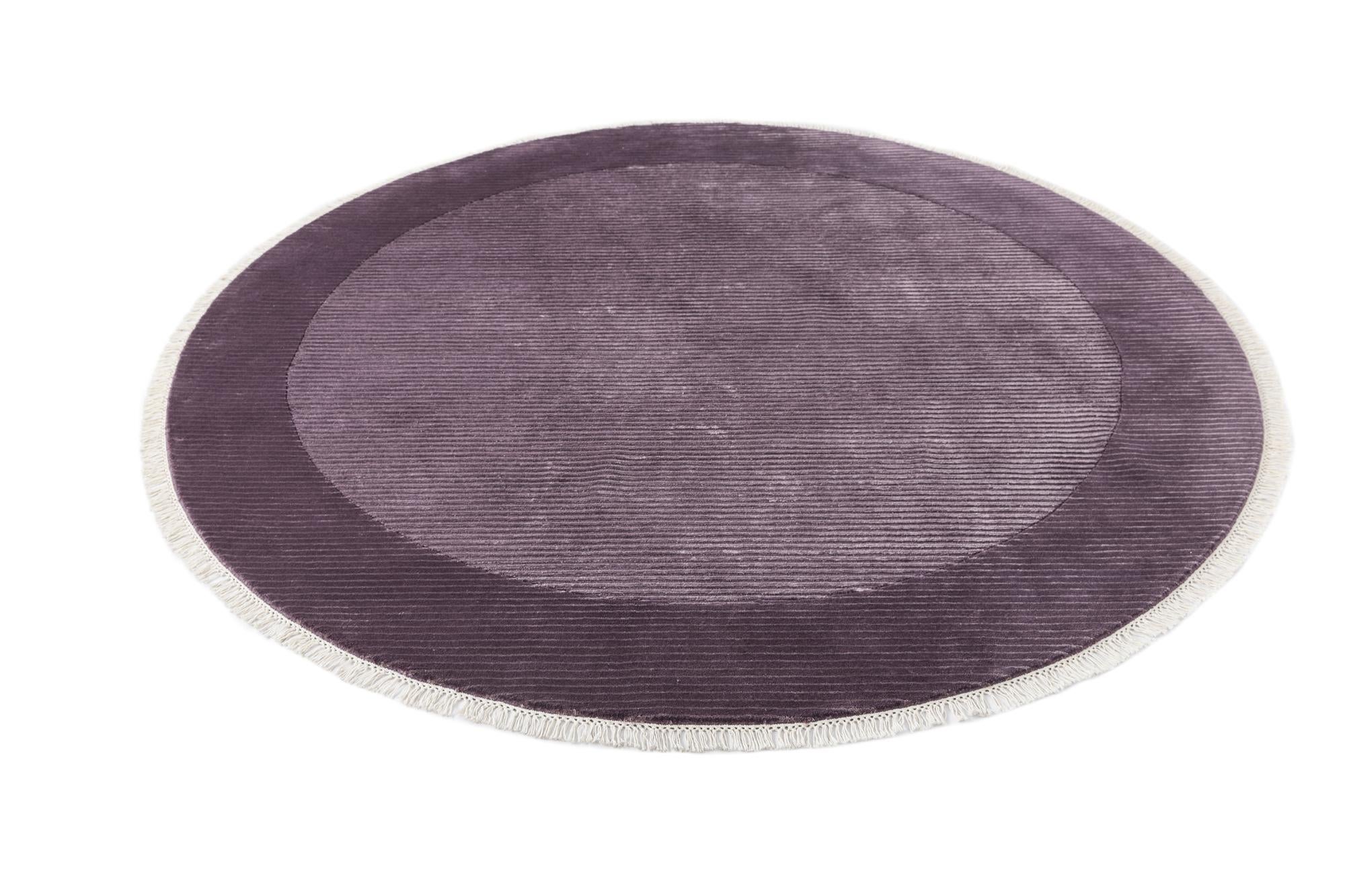 6' 6 x 6' 6 Hand Knotted Darya Wool Round Rug