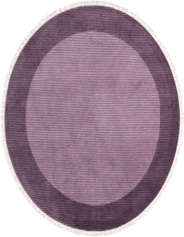 Detail image of 6' 6 x 6' 6 Hand Knotted Darya Wool Round Rug