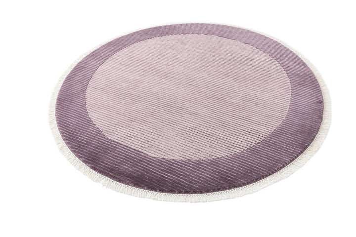 4' 9 x 4' 9 Hand Knotted Darya Wool Round Rug