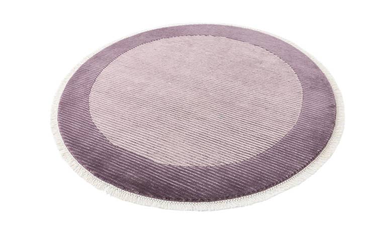 Detail image of 4' 9 x 4' 9 Hand Knotted Darya Wool Round Rug