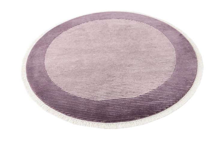 4' 9 x 4' 9 Hand Knotted Darya Wool Round Rug