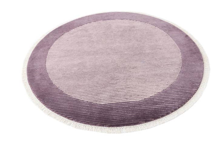 Detail image of 4' 9 x 4' 9 Hand Knotted Darya Wool Round Rug