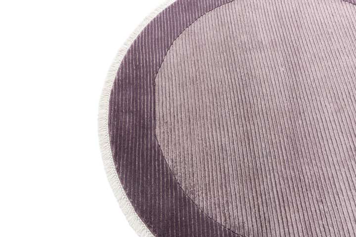 4' 9 x 4' 9 Hand Knotted Darya Wool Round Rug