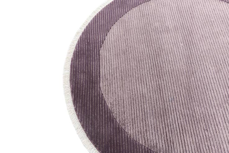 Detail image of 4' 9 x 4' 9 Hand Knotted Darya Wool Round Rug