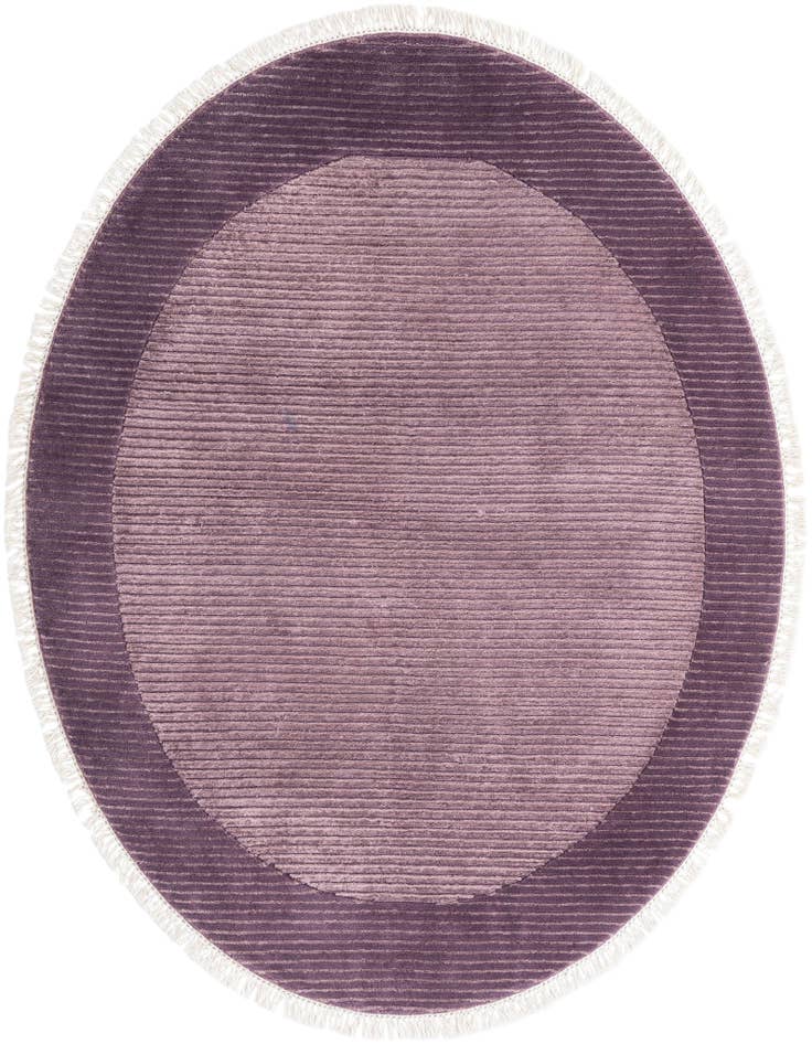 Detail image of 4' 9 x 4' 9 Hand Knotted Darya Wool Round Rug