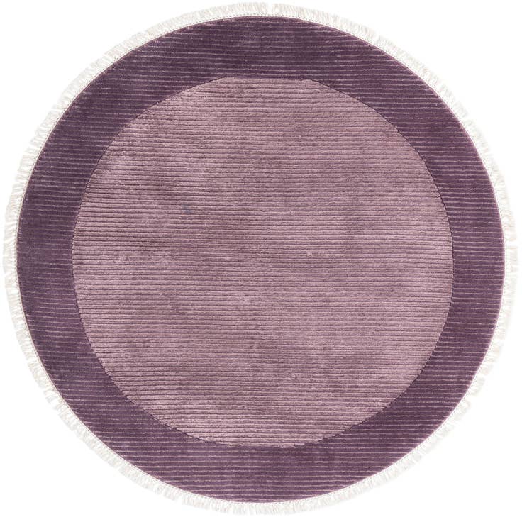 Detail image of 4' 9 x 4' 9 Hand Knotted Darya Wool Round Rug