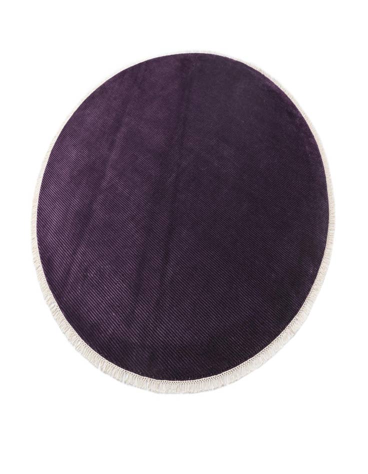 Detail image of 6' 6 x 6' 6  Hand Knotted Darya Wool Round Rug