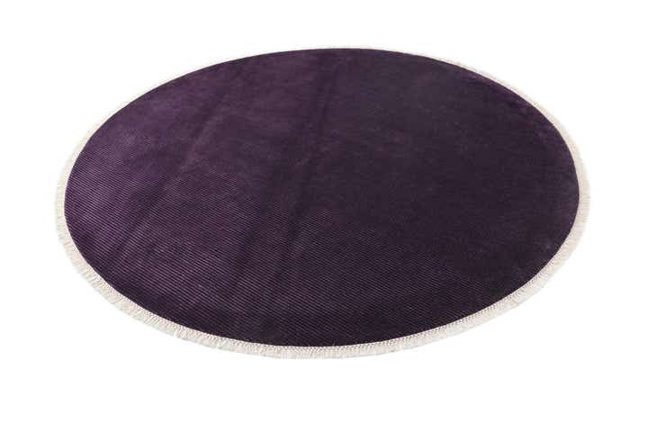 6' 6 x 6' 6 Hand Knotted Darya Wool Round Rug