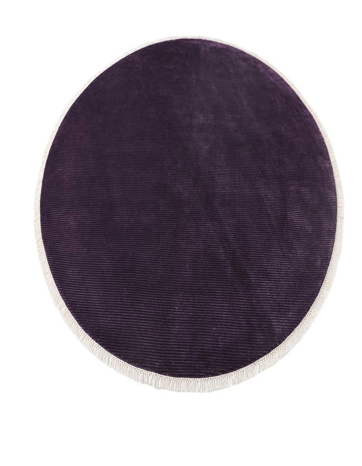 Detail image of 6' 6 x 6' 6  Hand Knotted Darya Wool Round Rug