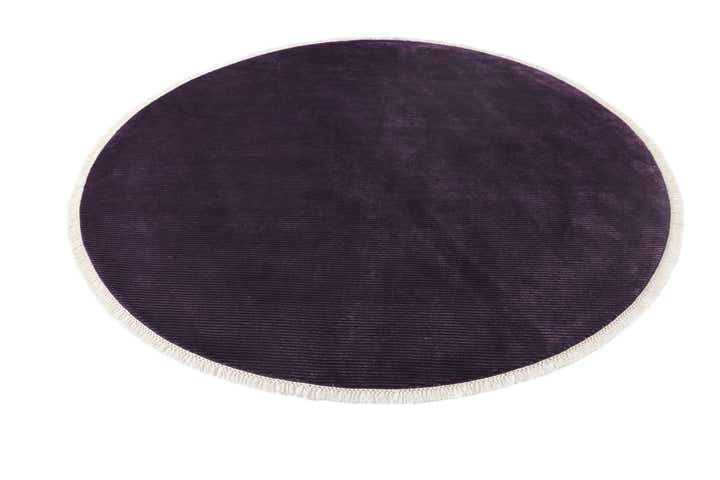 6' 6 x 6' 6 Hand Knotted Darya Wool Round Rug