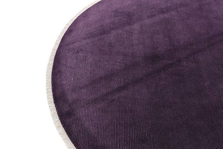 Detail image of 6' 6 x 6' 6 Hand Knotted Darya Wool Round Rug