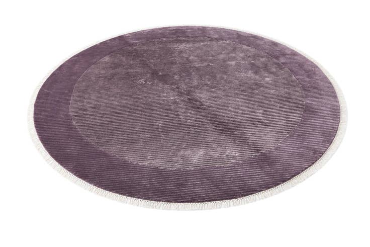 Detail image of 6' 6 x 6' 6 Hand Knotted Darya Wool Round Rug