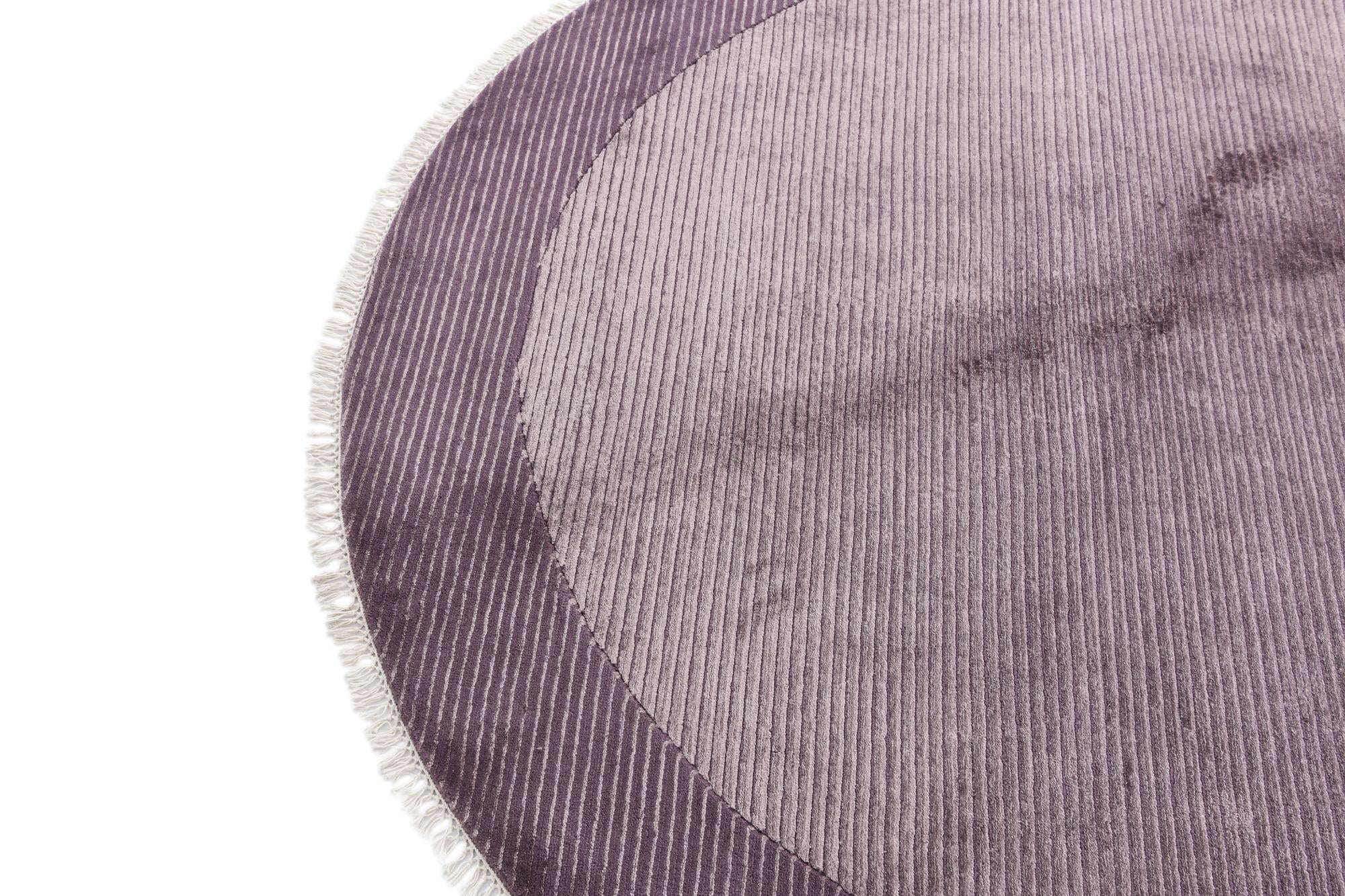 6' 6 x 6' 6 Hand Knotted Darya Wool Round Rug