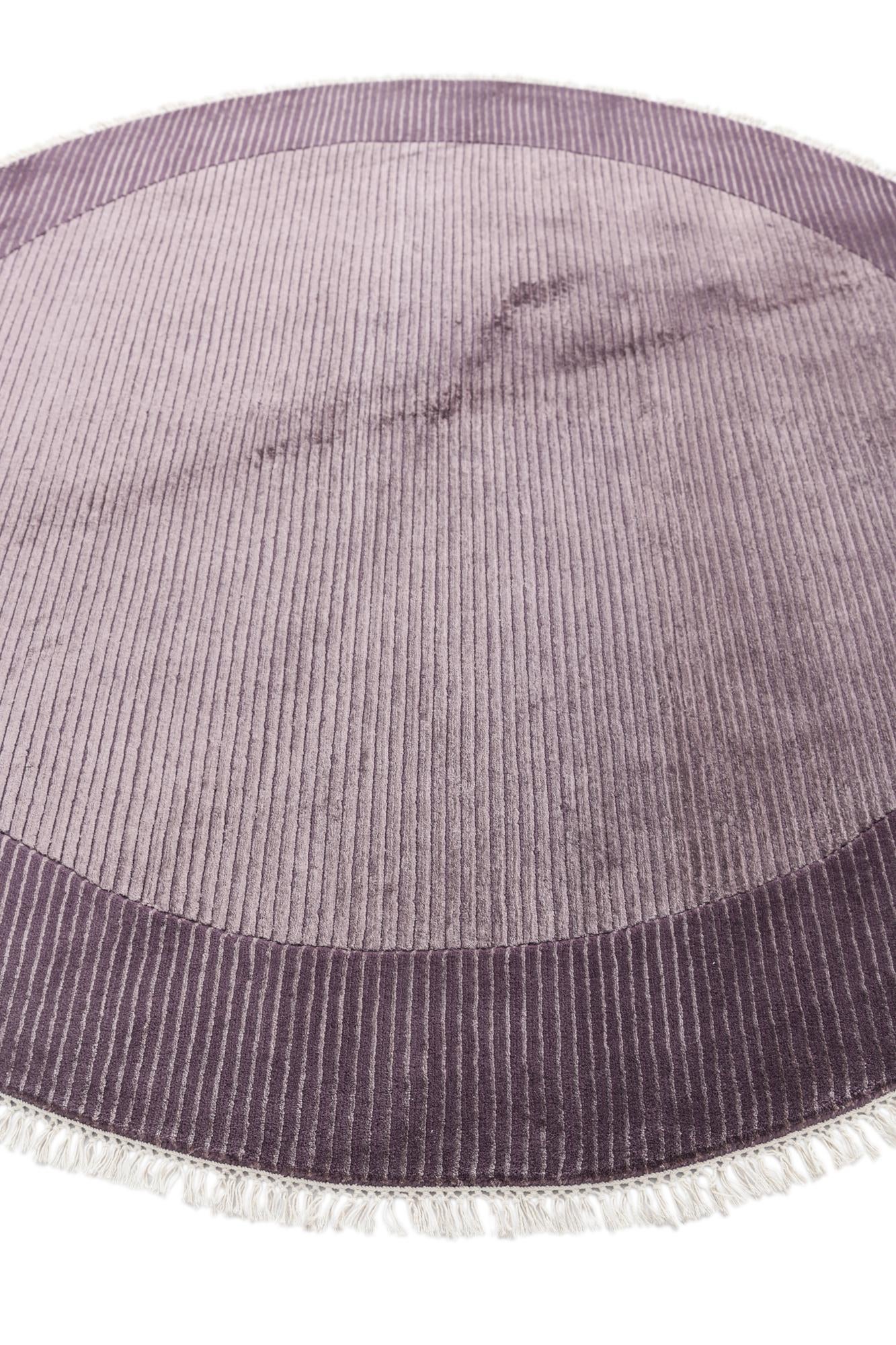6' 6 x 6' 6 Hand Knotted Darya Wool Round Rug
