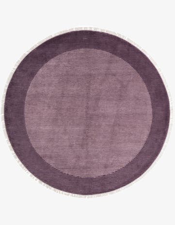 6' 5 x 6' 5 Hand Knotted Darya Wool Round Rug