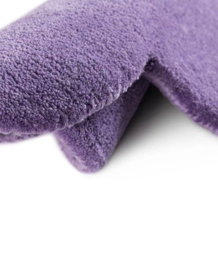 Detail image of 5' 1 x 5' 1 Happy Rugs Funky Flower Wool Round