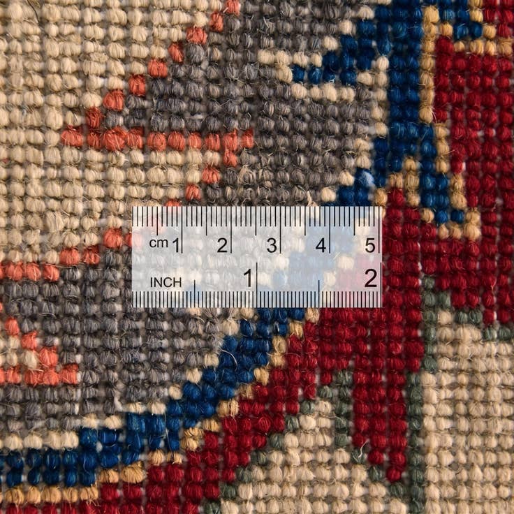 Detail image of 8' 2 x 8' 2 Hand Knotted Kazak Round Rug