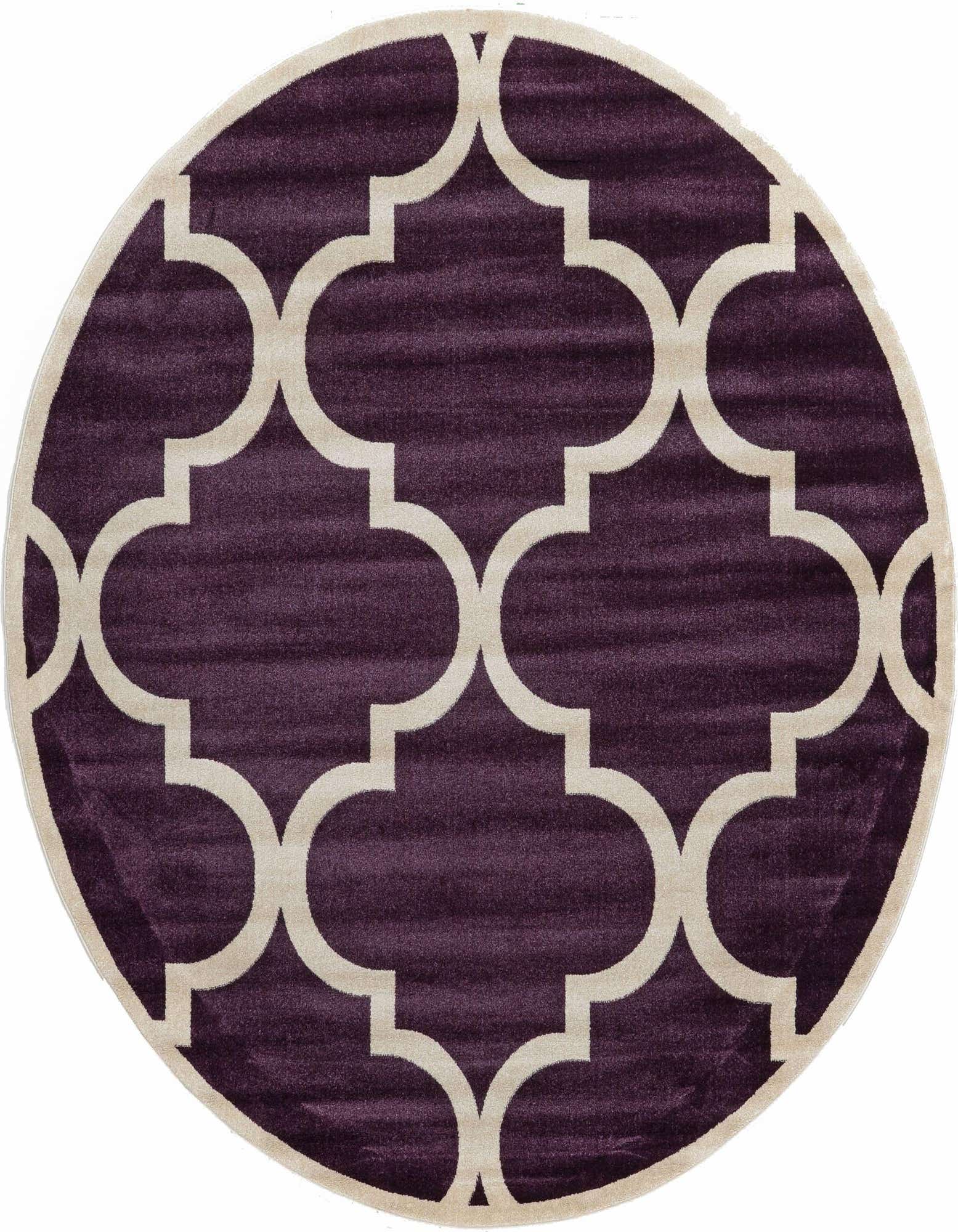 8' x 8' Lattice Round Rug