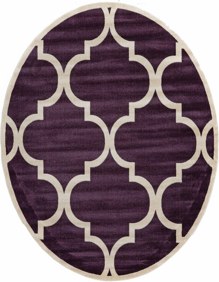 Detail image of 8' x 8' Lattice Round Rug