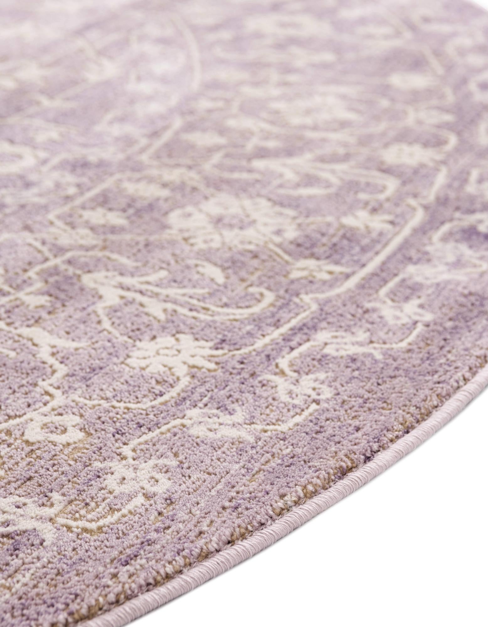 8' x 8' Modern Classical Round Rug