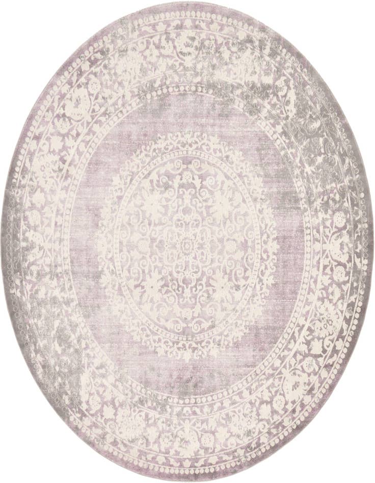 Detail image of 8' x 8' Modern Classical Round Rug