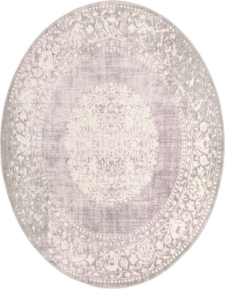 Detail image of 6' x 6' Modern Classical Round Rug