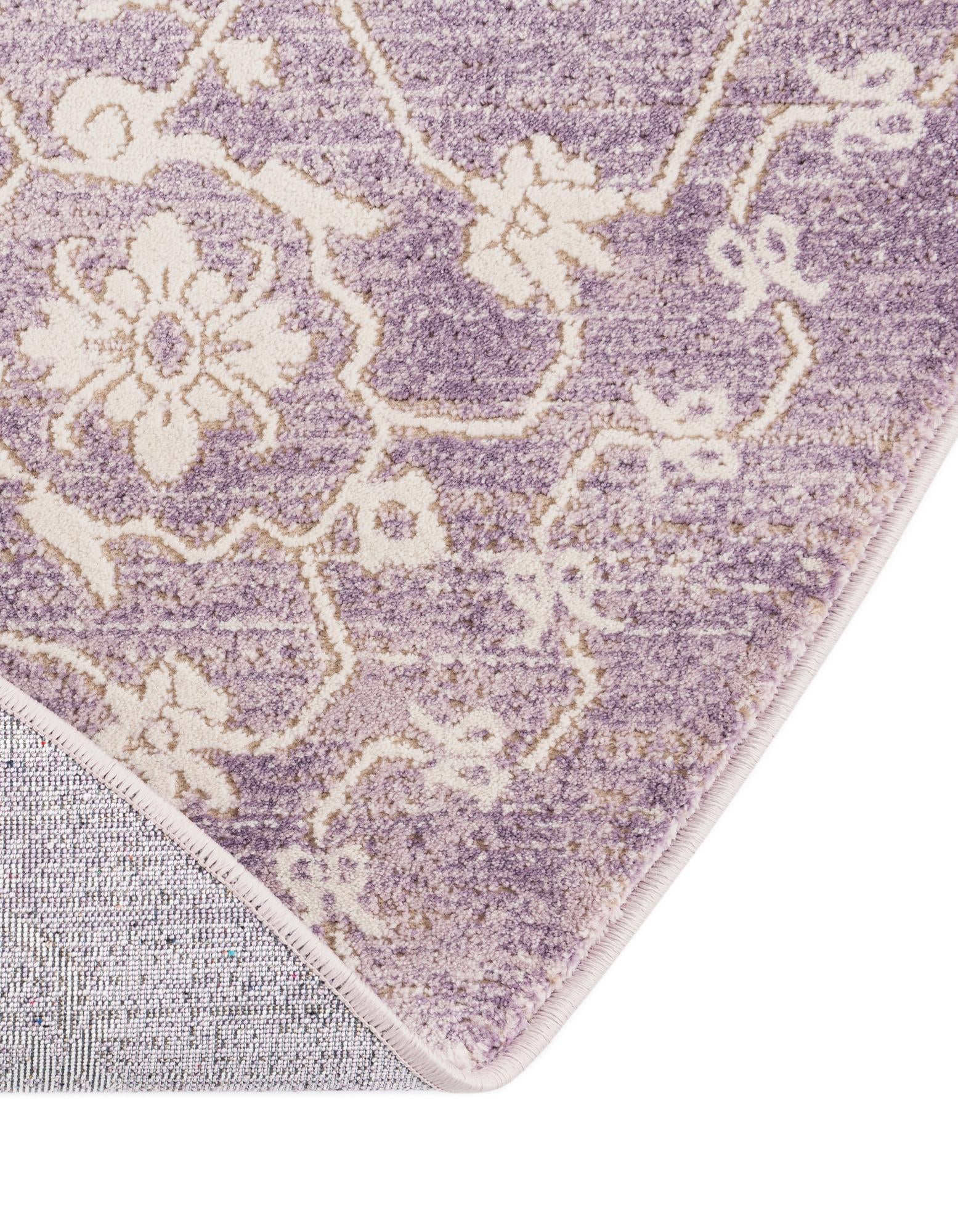 8' x 8' New Vintage Round Rug