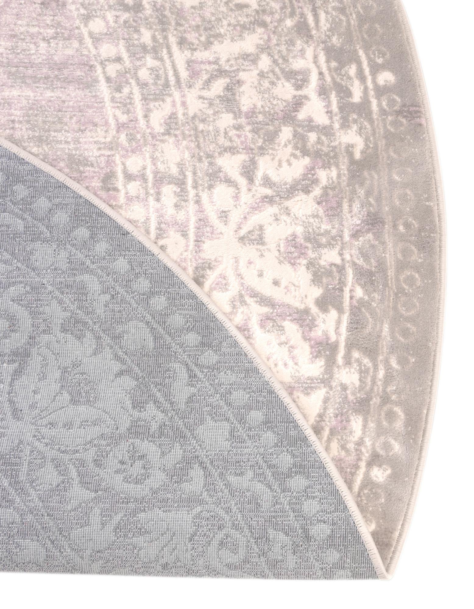 8' x 8' New Vintage Round Rug