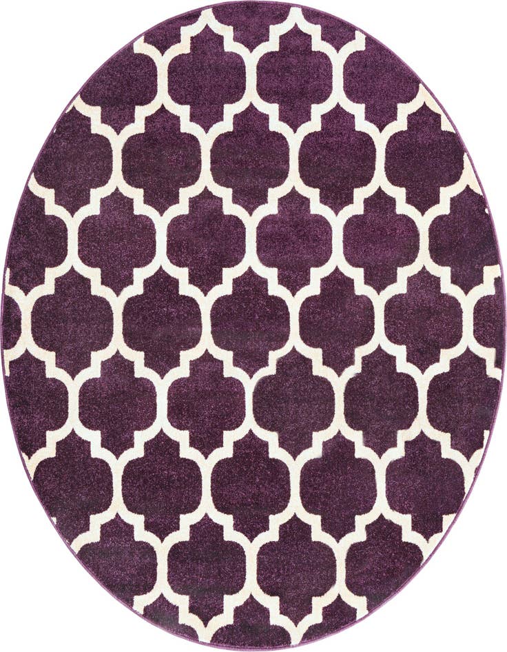 Detail image of 6' x 6' Trellis Round Rug