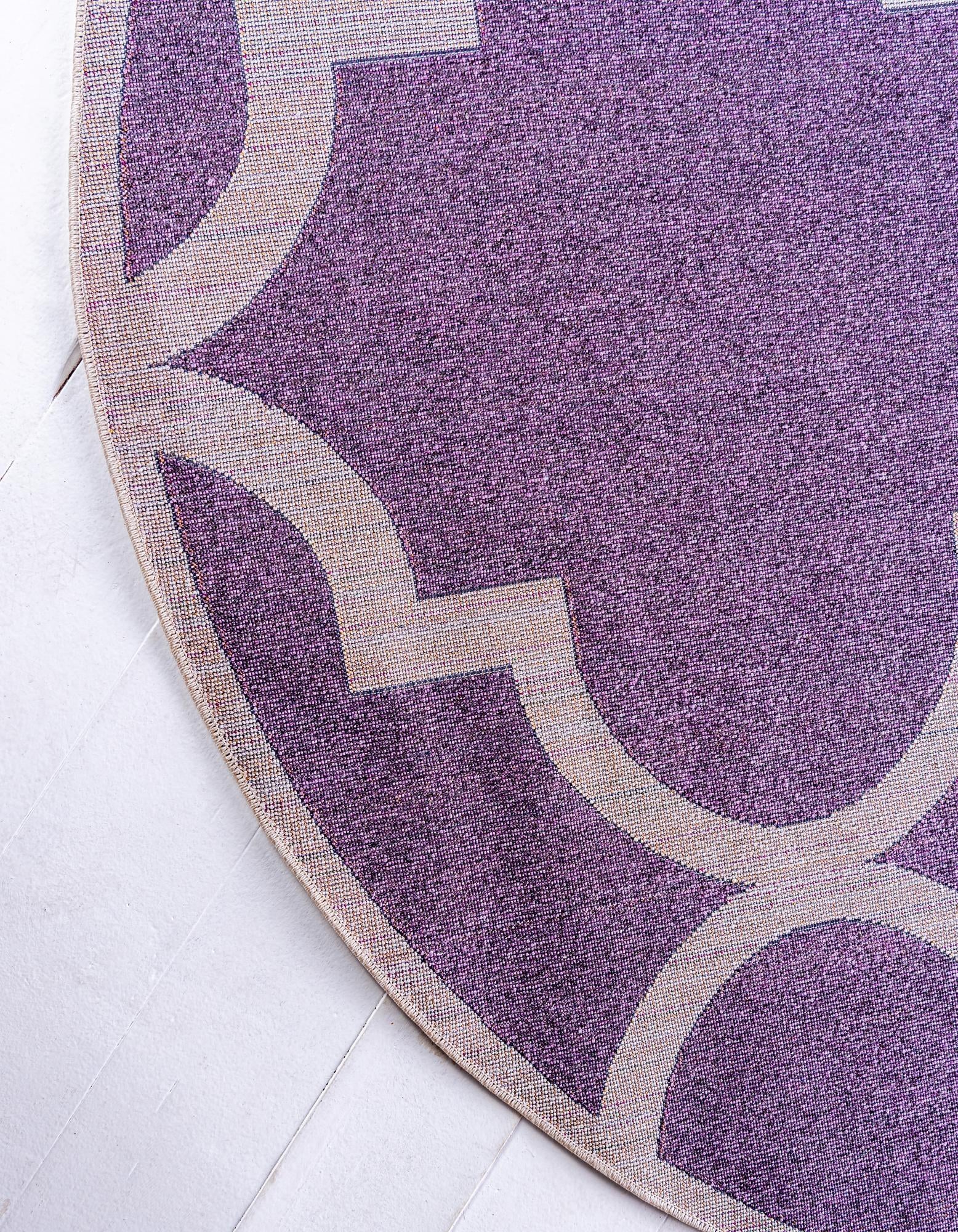 6' x 6' Trellis Round Rug
