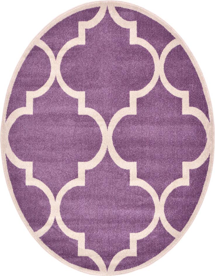 Detail image of 6' x 6' Trellis Round Rug
