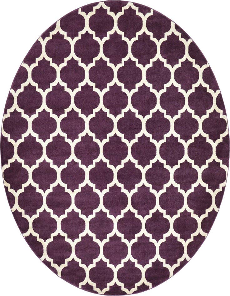 Detail image of 10' x 10' Trellis Round Rug