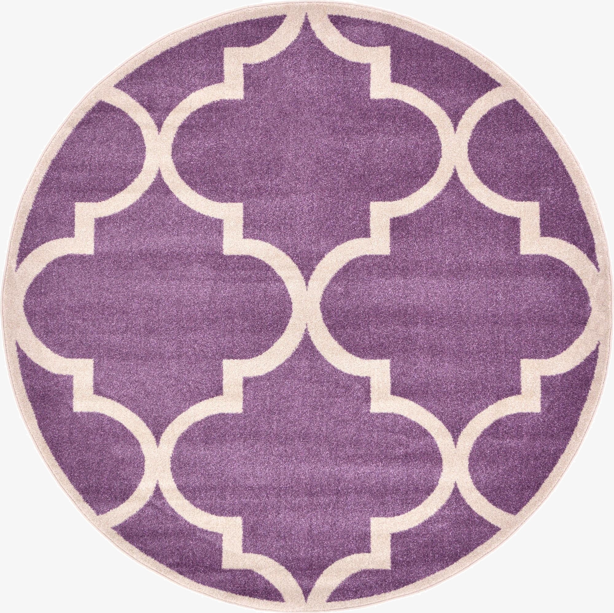6' x 6' Trellis Round Rug
