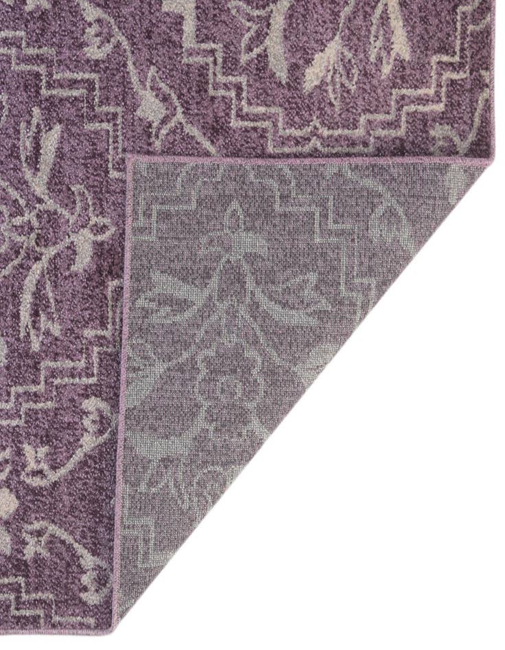 Detail image of 2' 7 x 10' Damask Runner Rug