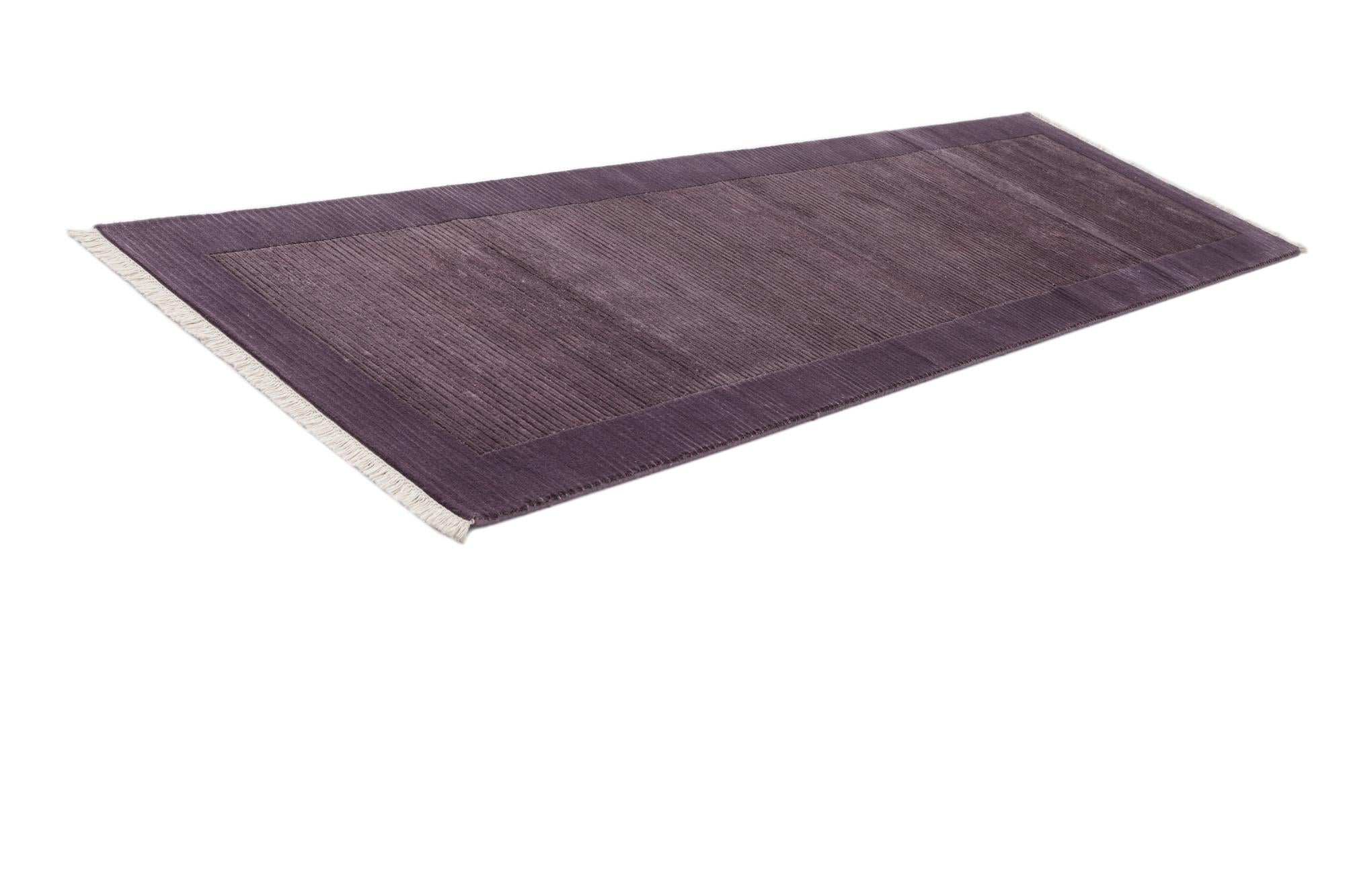 2' 7 x 9' 9 Hand Knotted Darya Wool Runner Rug