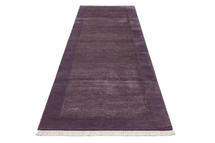 2' 7 x 9' 9 Hand Knotted Darya Wool Runner Rug