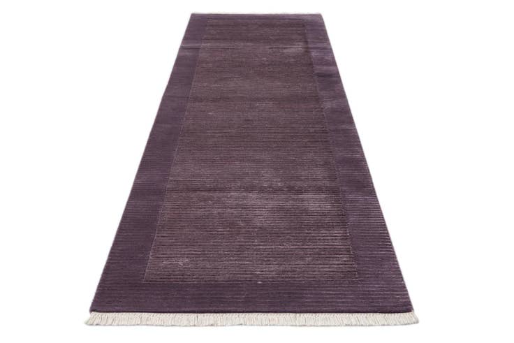 Detail image of 2' 7 x 9' 9 Hand Knotted Darya Wool Runner Rug