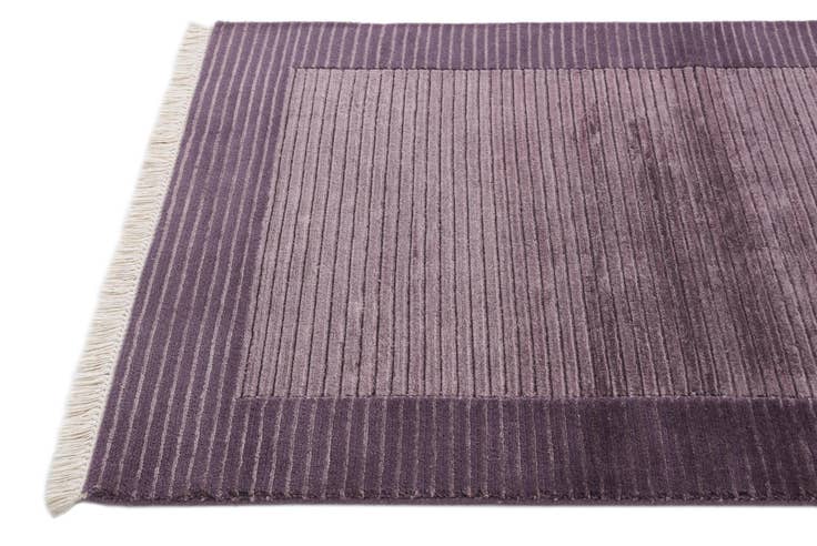 Detail image of 2' 7 x 9' 9 Hand Knotted Darya Wool Runner Rug